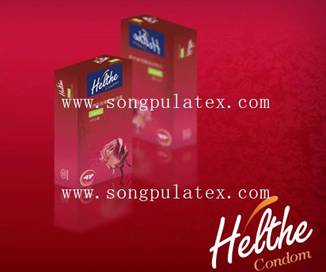 Flavored condom