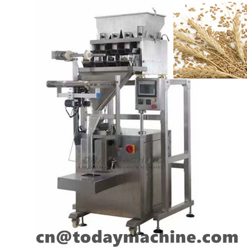 Agricultural Granule Packaging Machine with Multi Head Weigher for seed