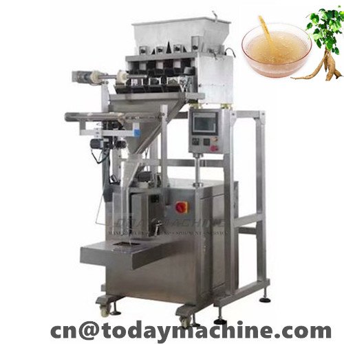 Yam Powder Packaging Machine with Multi Head Weigher