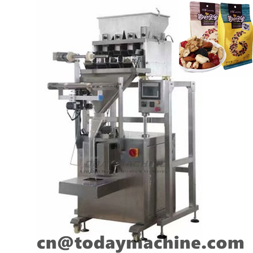 Snack Packaging Machine with Multi Head Weigher