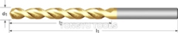 HSS Twist Drill Bits, Milled, Din1869