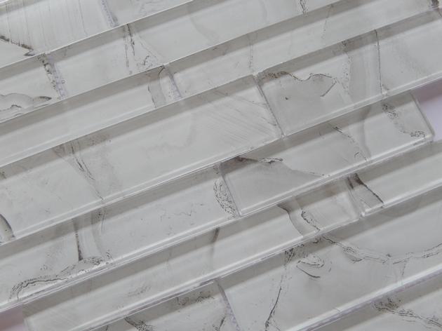 Marble Creamic Glass Stainless Mosaic Floor