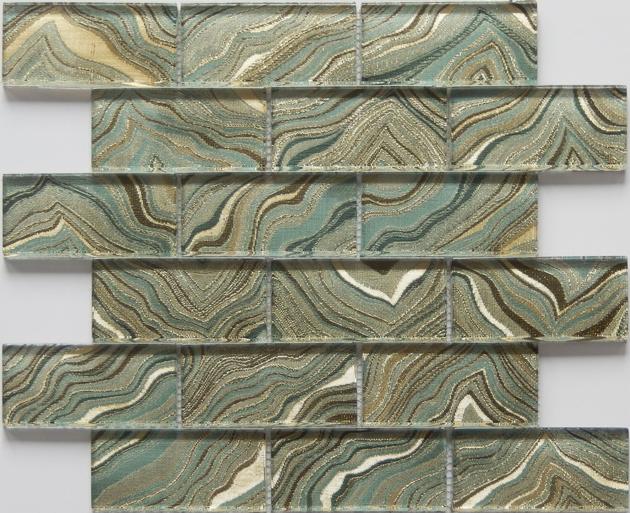 Mosaic Marble Creamic Glass Stainless