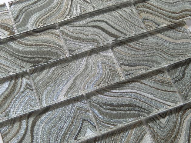 Mosaic Marble Creamic Glass Stainless