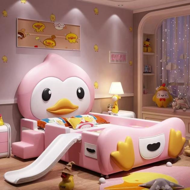 Umikk Kids Style Bed Solid Wood