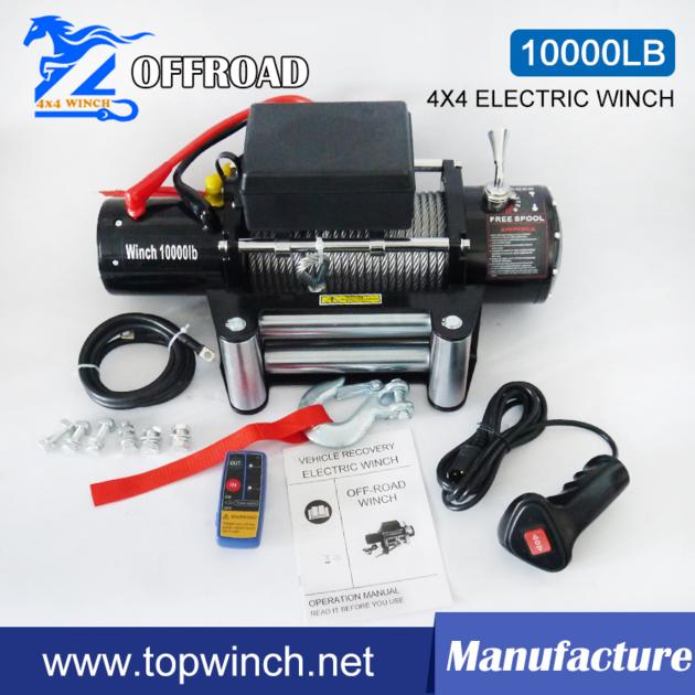 10000LB-1 DC12V/24V 4X4 Electric Winch
