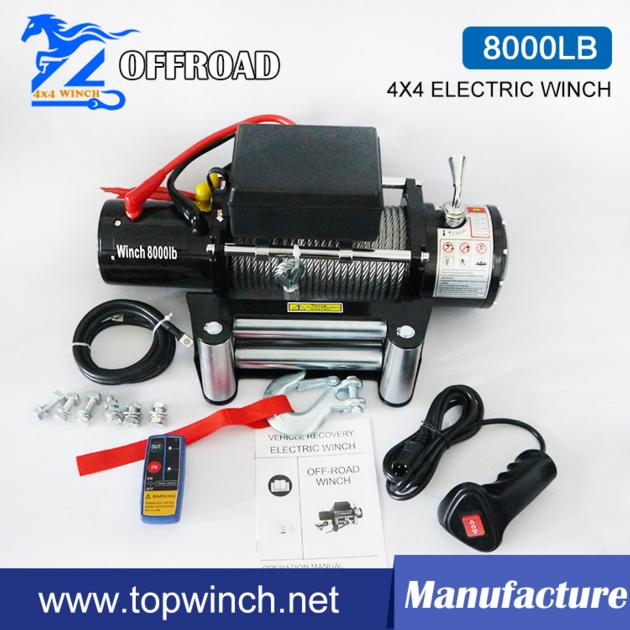 8000LB-1 DC12V/24V SUV Electric Winch