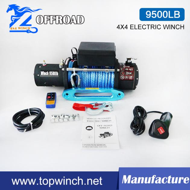 9500LBS DC12V 24V 4X4 Electric Winch
