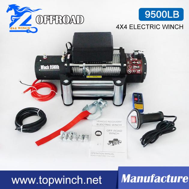 9500LB-2 DC12V/24V 4X4 Electric Winch
