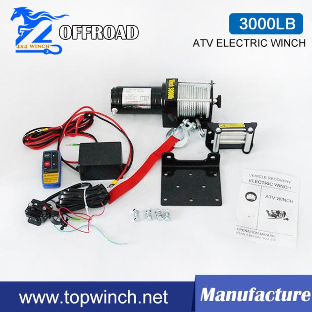 3000LB DC12V/24V Electric Winch