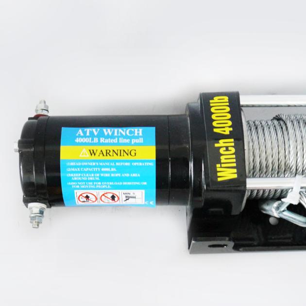 4000LB DC12V 24V UTV Electric Winch