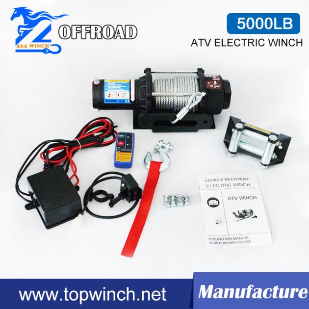 5000LB DC12V/24V UTV Electric Winch