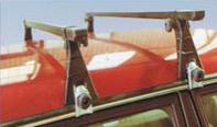 ROOF BAR FIT CAR WITH CHANNEL GUTTERS .ALUMINUM tube