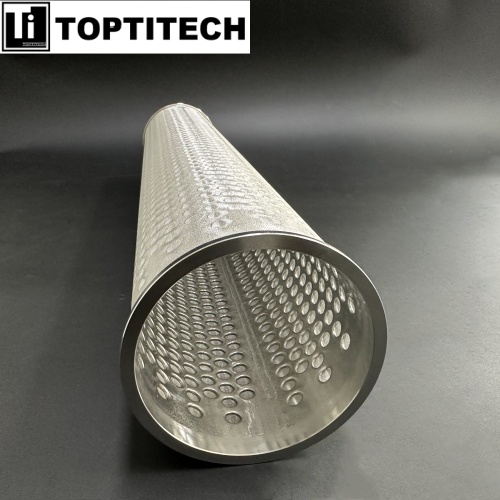 SS316L Perforated Mesh Wire Mesh Combination Filter Barrel