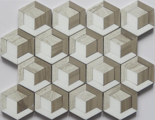 Mosaic Kitchen Bathroom Tiles Marble Creamic