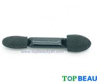 Double side Sponge Foundation, eye shadow, blush brush,cosmetic make up applicator