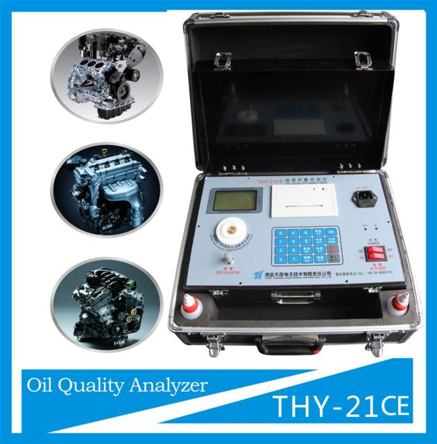 Lube Oil Change and Quality Analyzer