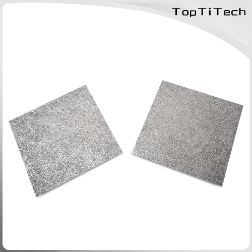 TopTiTech High Porosity Metal Nickel Fiber Felt for filtration