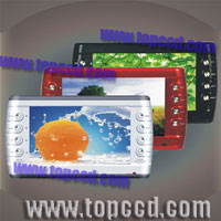 7inch TV TFT-LCD Color monitor with Li-battery(3~3.5hours workingtime)(www.topccd.com)