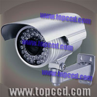 Outdoor waterproof IR Color CCD Camera with 36 /48 IR LEDs (www.topccd.cn / www.topccd.com)