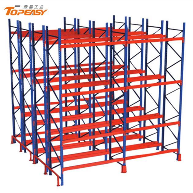 heavy duty warehouse storage double-deep pallet racking systems