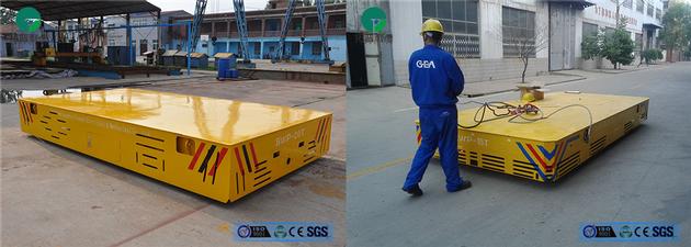 20t Trackless Workshop Delivery Electric Transfer Cart