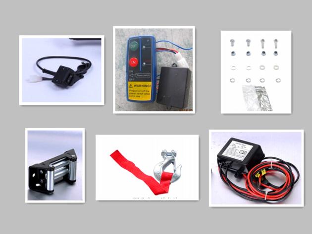 4000LB DC12V 24V UTV Electric Winch