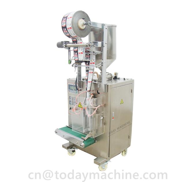 full pneumatic liquid and paste filling machine for salad sauce