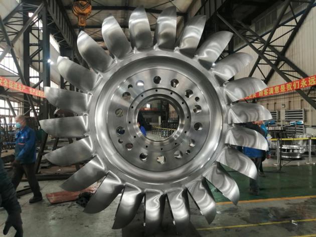 Forged And CNC Machining Pelton Turbine