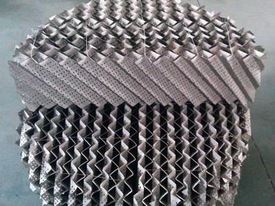 Metal Perforated Plate Corrugated Packing With
