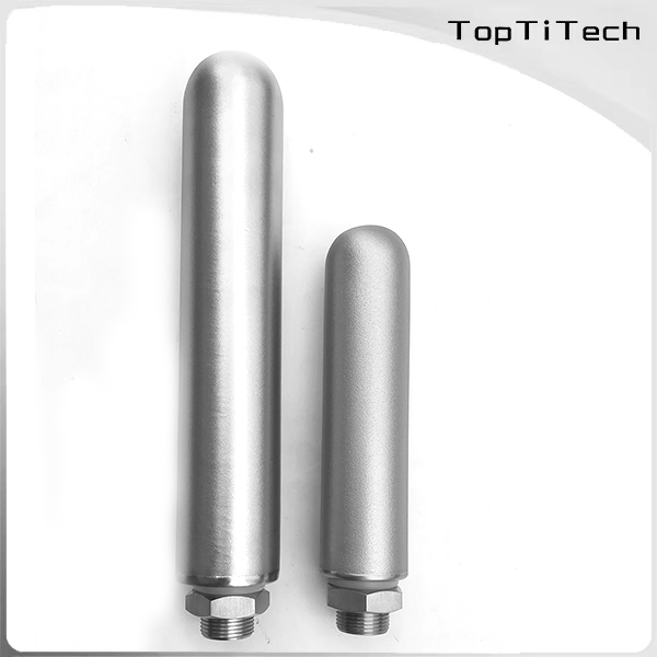 Polished sintered porous powder stainless steel filter elements