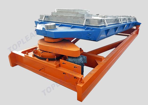 Feed plant horizontal or inclined motion rectangular vibration screen