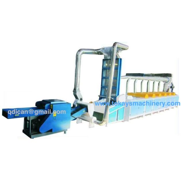 Textile Fabric Waste Recycling Machine Carding