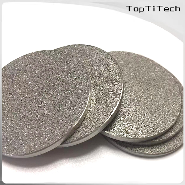Porous titanium round plate Diffusion Layer Hydrogen Electrode