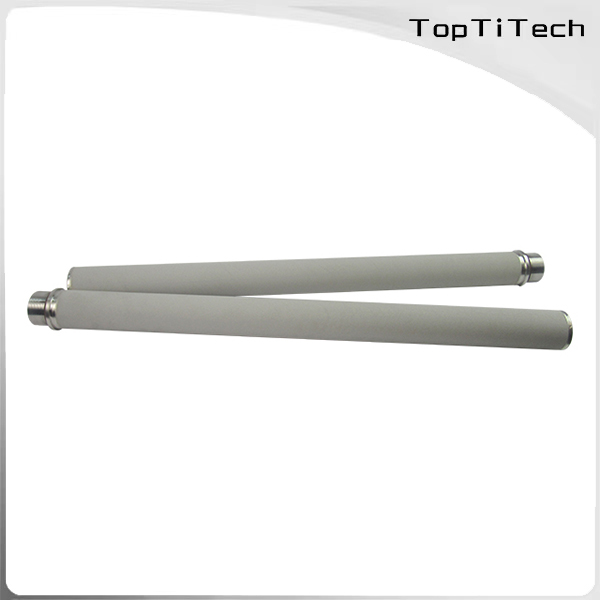0.8um Microns Titanium Sintered Porous Metal Filter Cartridge