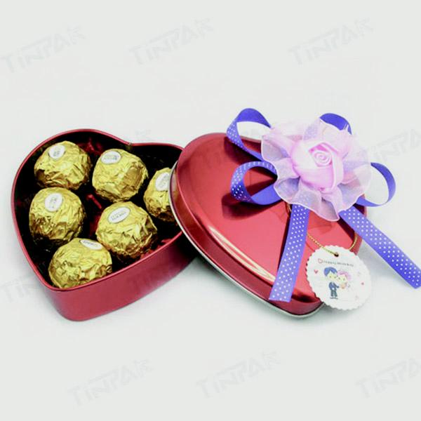 dongguan heart candy tin manufacturer