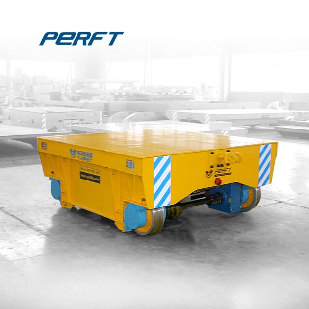 Industrial use remote control motorized 5t battery powered rail transfer cart