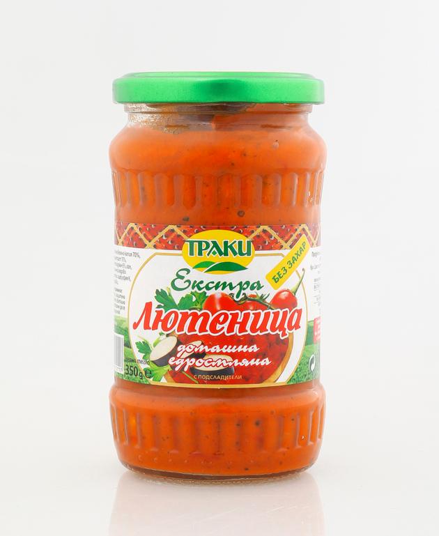 TRAKI Home-style chunky pepper relish - Lyutenitsa Extra - DIET