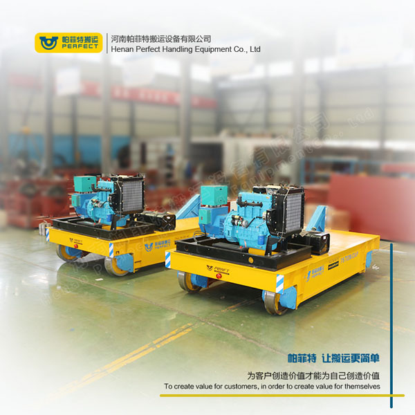 Heavy Duty Rail Carts Material Transfer