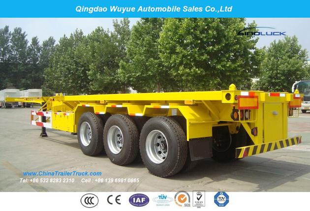 3 Axle Container Chassis Or Container