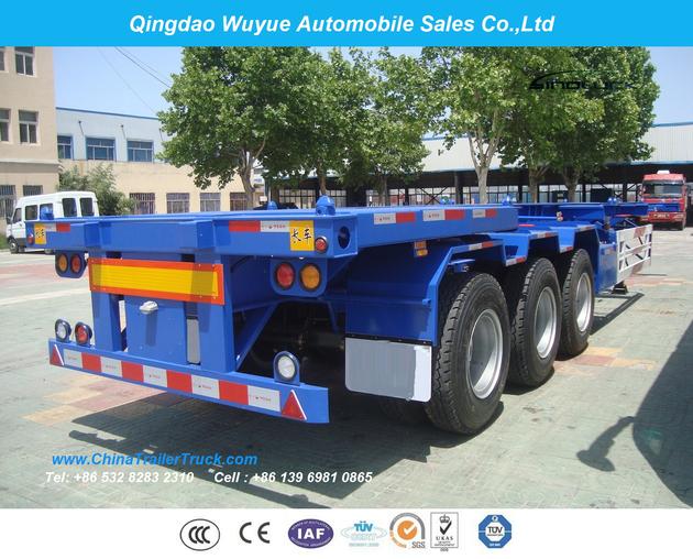 3 Axle Container Chassis Or Container
