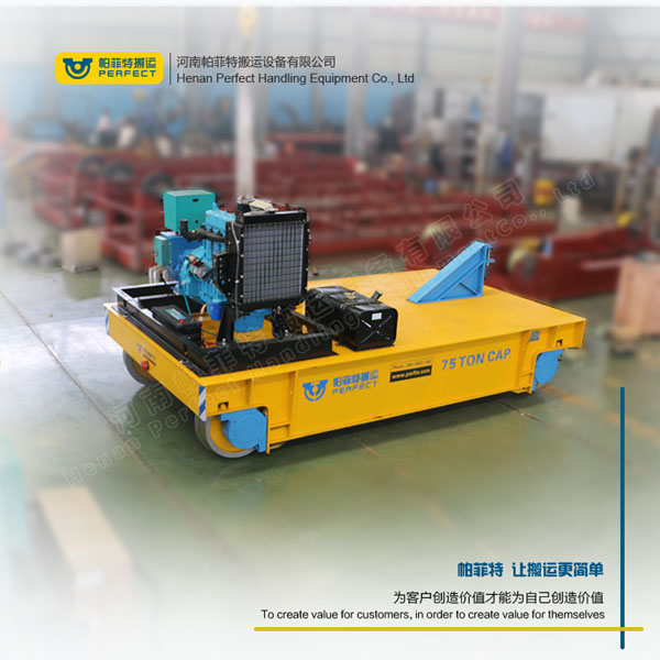 Heavy Duty Rail Carts Material Transfer