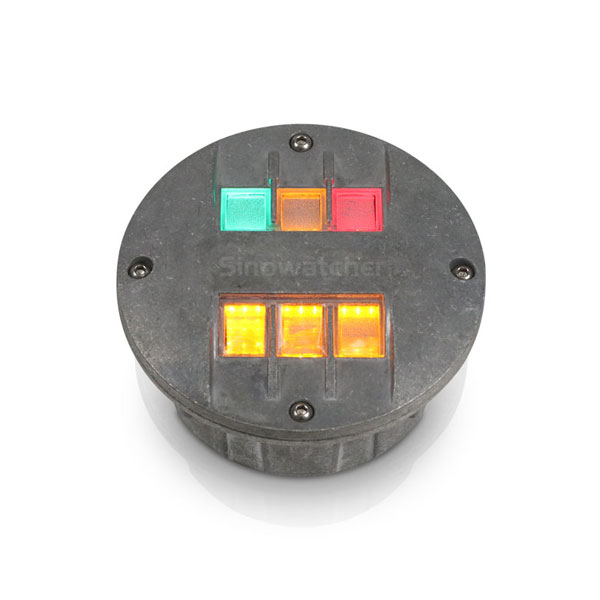 Hardwired Aluminum Road Studs