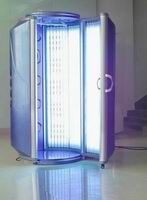 Vertical tanning bed A-102A