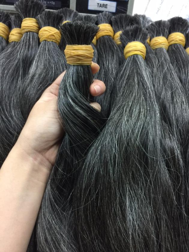 Double Gray Hair Wholesale Price Top