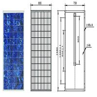 solar panels(EG160-P1580*808)
