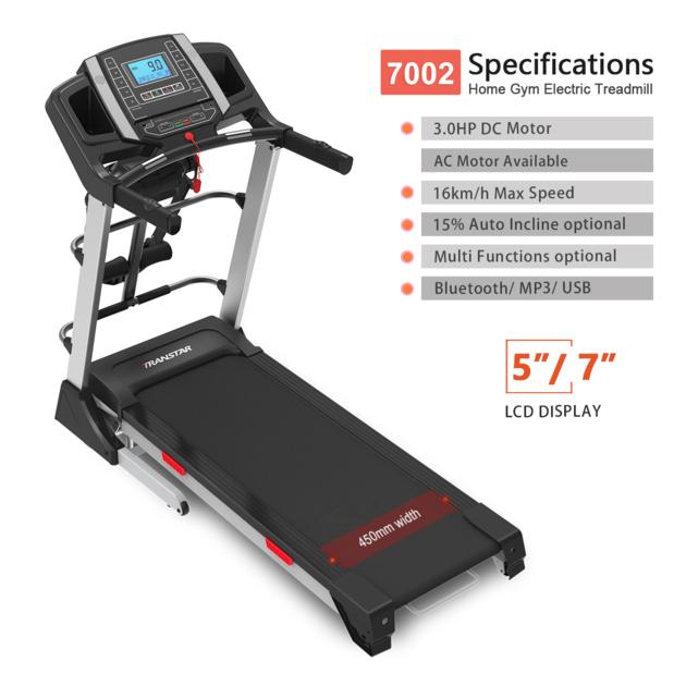 Semi Commercial Folding Electric Treadmill Machine