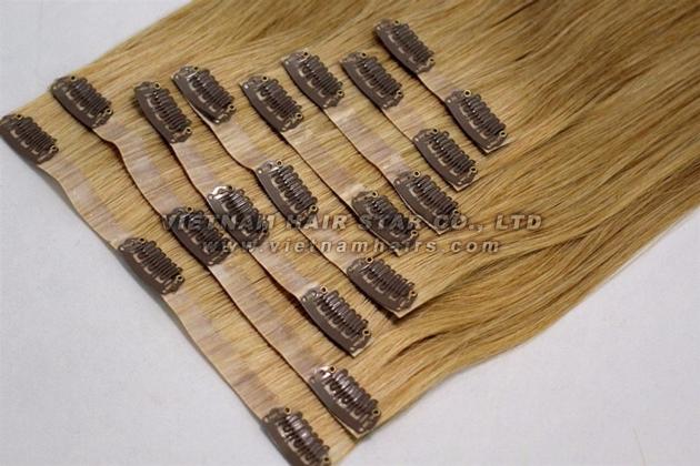 Pu Clip In Tape Hair Extensions