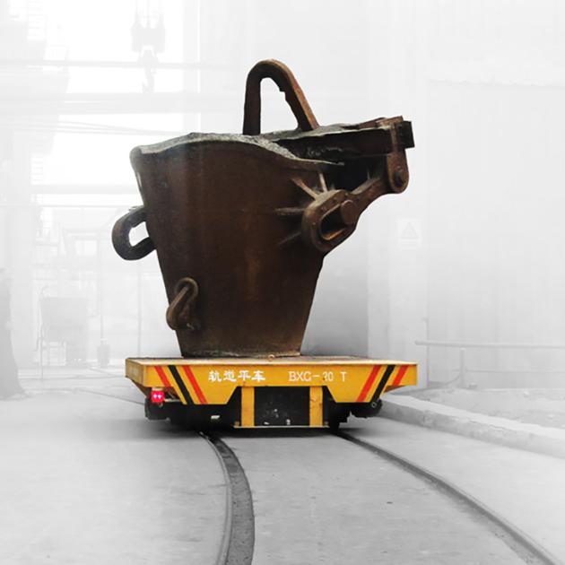 Material Handling Molten Steel Ladle Transfer