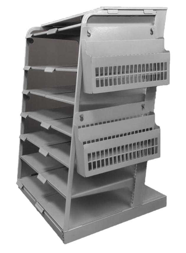 Multi Layer Newspaper Display Stand Fits